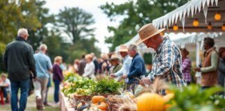 Duxbury Community Comes Together for Annual Harvest Festival The Duxbury community unites for the yearly Harvest Festival.
