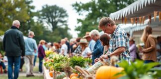 Duxbury Community Comes Together for Annual Harvest Festival The Duxbury community unites for the yearly Harvest Festival.
