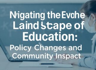 Navigating the Evolving Landscape of Education: Policy Shifts and Community Impact Navigating the Evolving Landscape of Education: Policy Changes and Community Impact
