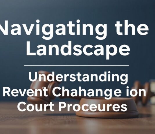 Navigating the Legal Landscape: Understanding Recent Changes in Court Procedures Navigating the Legal Landscape: Understanding Recent Changes in Court Procedures