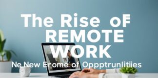 The Rise of Remote Work: A New Era of Employment Opportunities The Rise of Remote Work: A New Era of Employment Opportunities