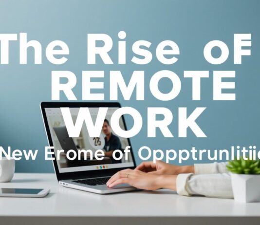 The Rise of Remote Work: A New Era of Employment Opportunities The Rise of Remote Work: A New Era of Employment Opportunities