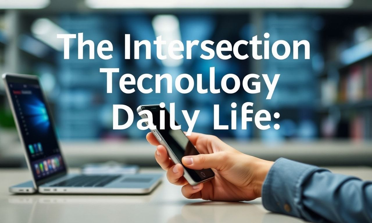 The Intersection of Technology and Daily Life: How Apps Are Shaping Our Routines